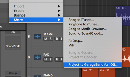 Transfer garageband songs from ipad to iphone 6